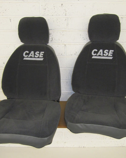 JCB Case Excavator KAB Grey Fabric Cover - Single Seat Cover