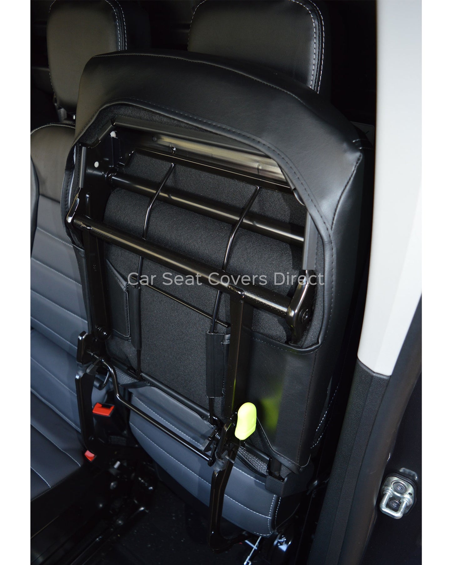 Citroen Berlingo 2nd Gen (2008-2018) Black and Grey Made Seat Covers