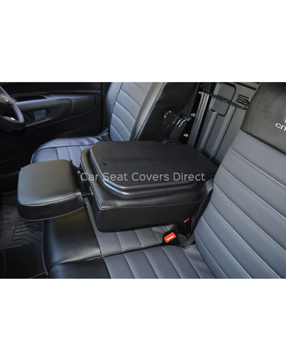 Citroen Berlingo 2nd Gen (2008-2018) Black and Grey Made Seat Covers