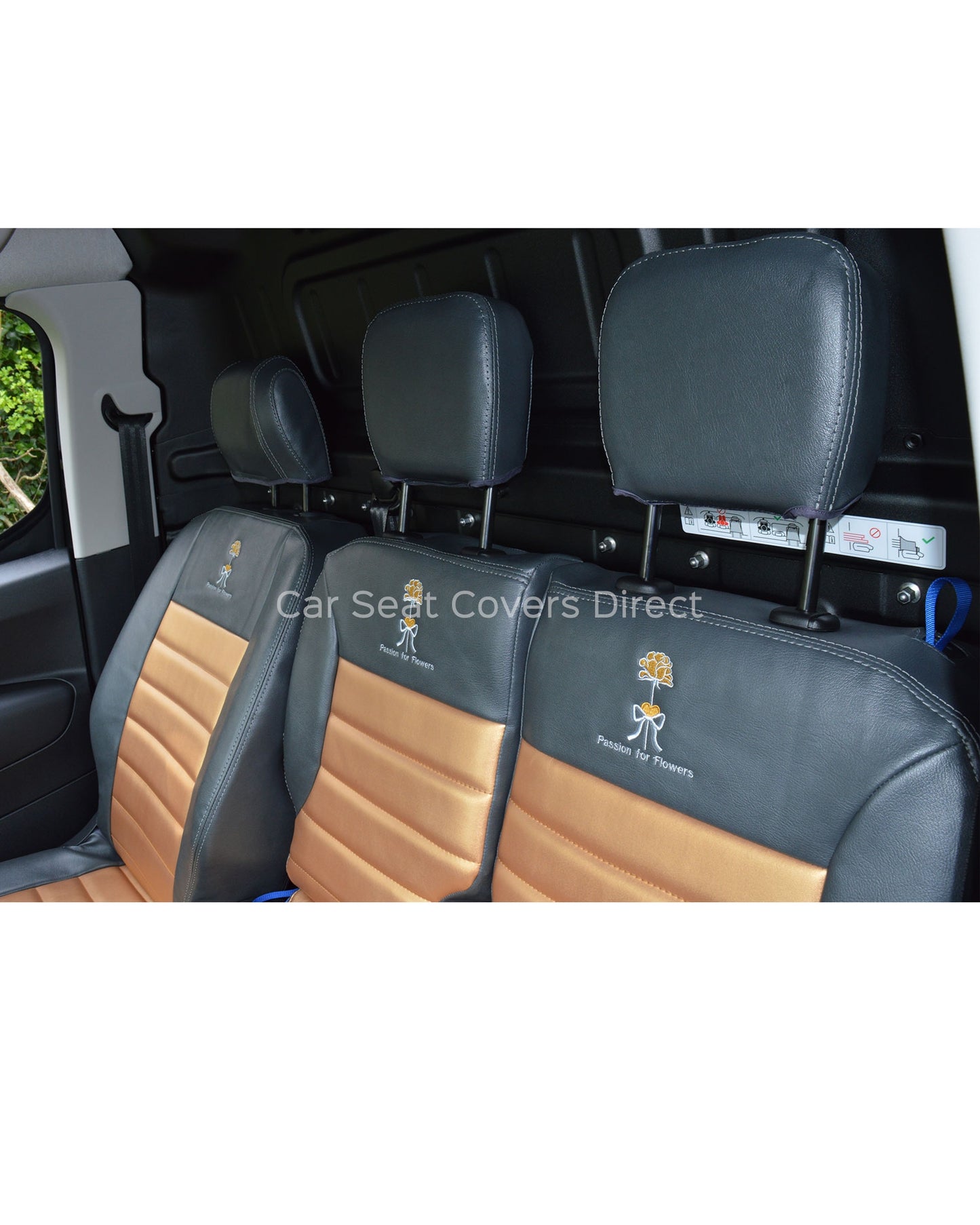 Citroen Berlingo Made Van Seat Covers 2008 - 2018