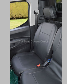 Citroen Berlingo Mk3 3 Seater custom Seat Covers (2018-Present)  + Silver DTS Stitching