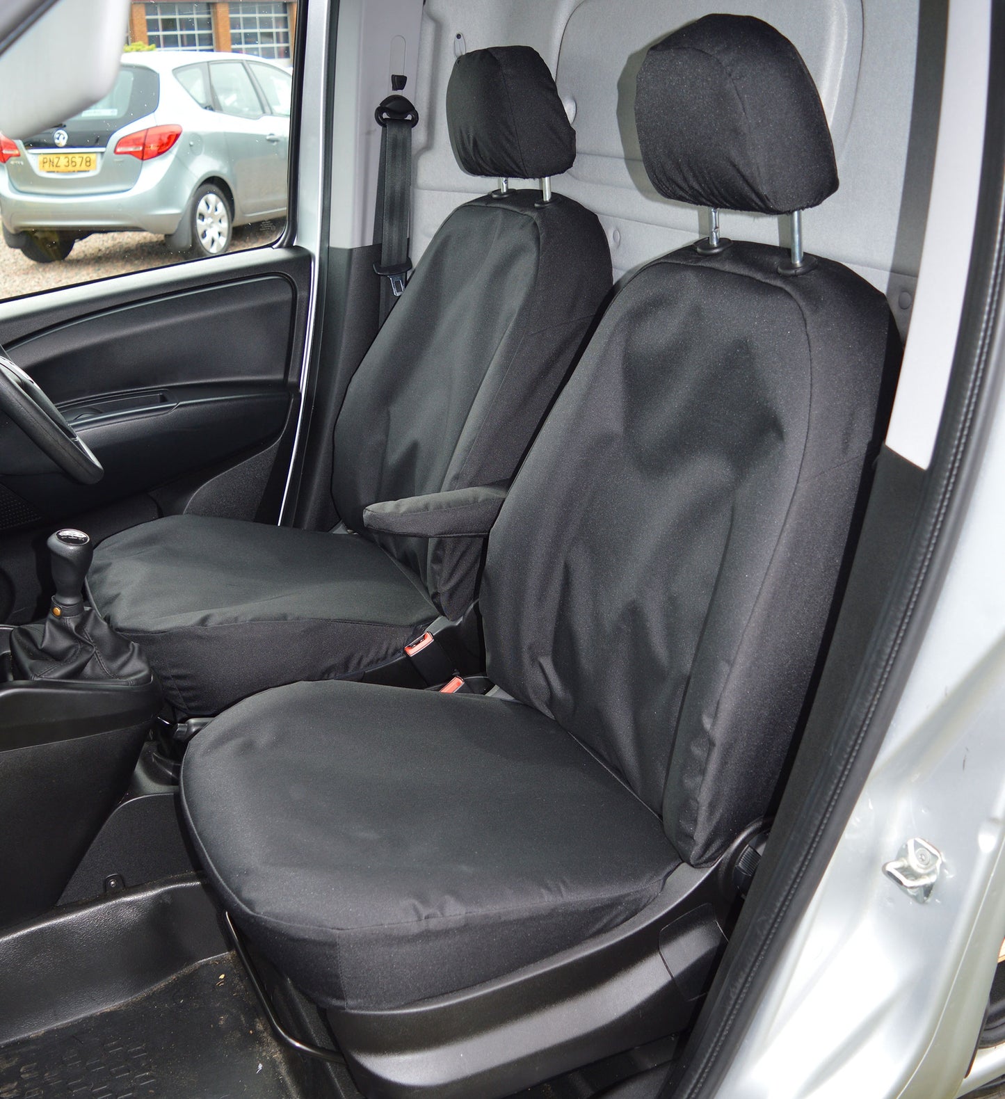 Vauxhall Combo Tailored EXTRA Heavy Duty Waterproof Seat Covers - Black
