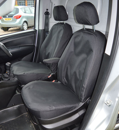 Vauxhall Combo Tailored EXTRA Heavy Duty Waterproof Seat Covers - Black
