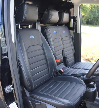 Ford Transit Connect Waterproof Tailored Horizontal Quilted Seat Covers