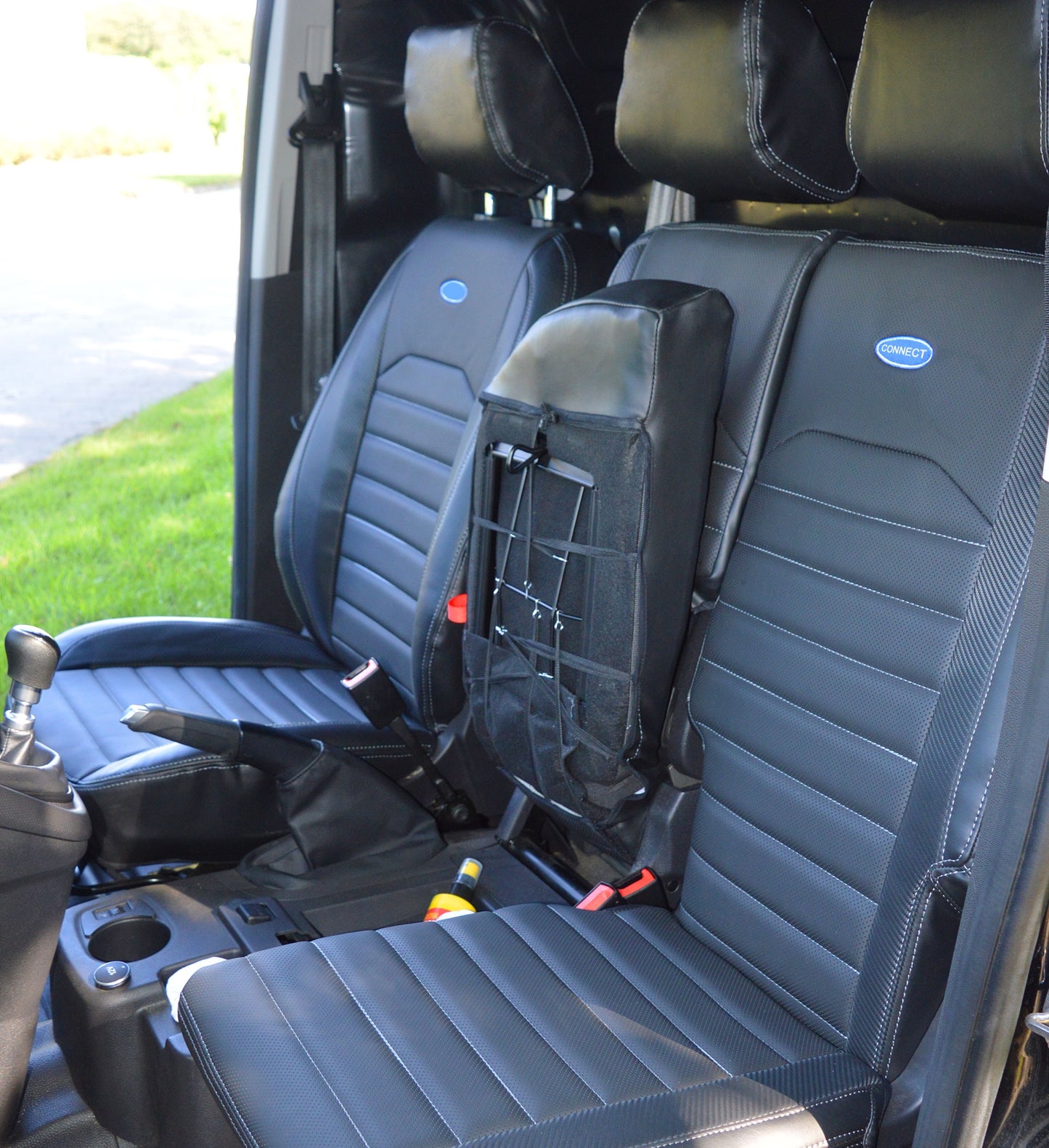 Ford Transit Connect Waterproof Tailored Horizontal Quilted Seat Covers