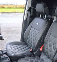 Ford Transit Connect Waterproof Tailored Diamond Quilted Seat Covers