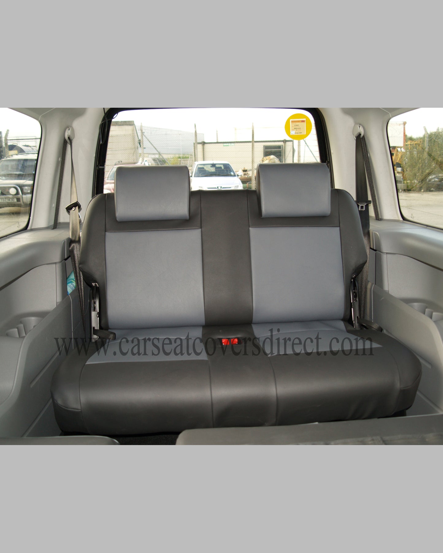 VOLKSWAGEN VW Caddy life black & grey Seat Covers