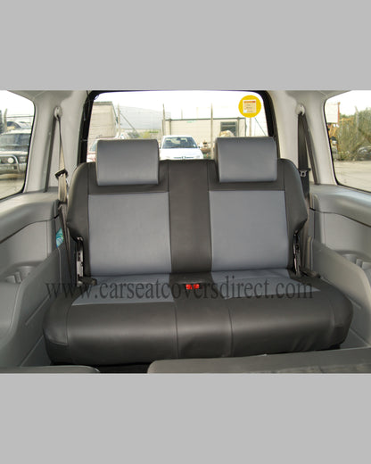 VOLKSWAGEN VW Caddy life black & grey Seat Covers