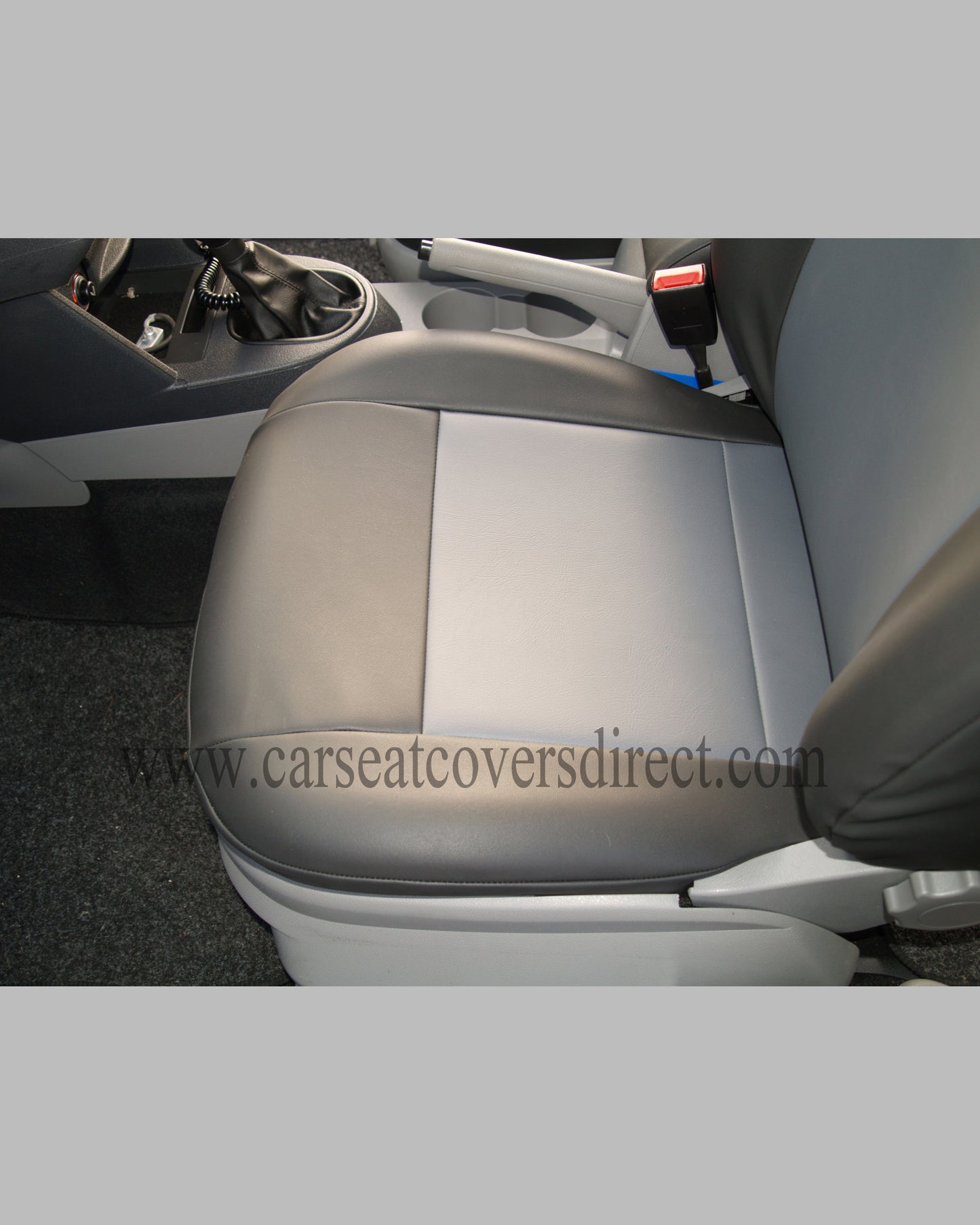 VOLKSWAGEN VW Caddy life black & grey Seat Covers