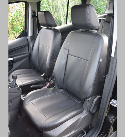 Ford Transit Connect Crew Van Waterproof Tailored Seat Covers (5 Seats)
