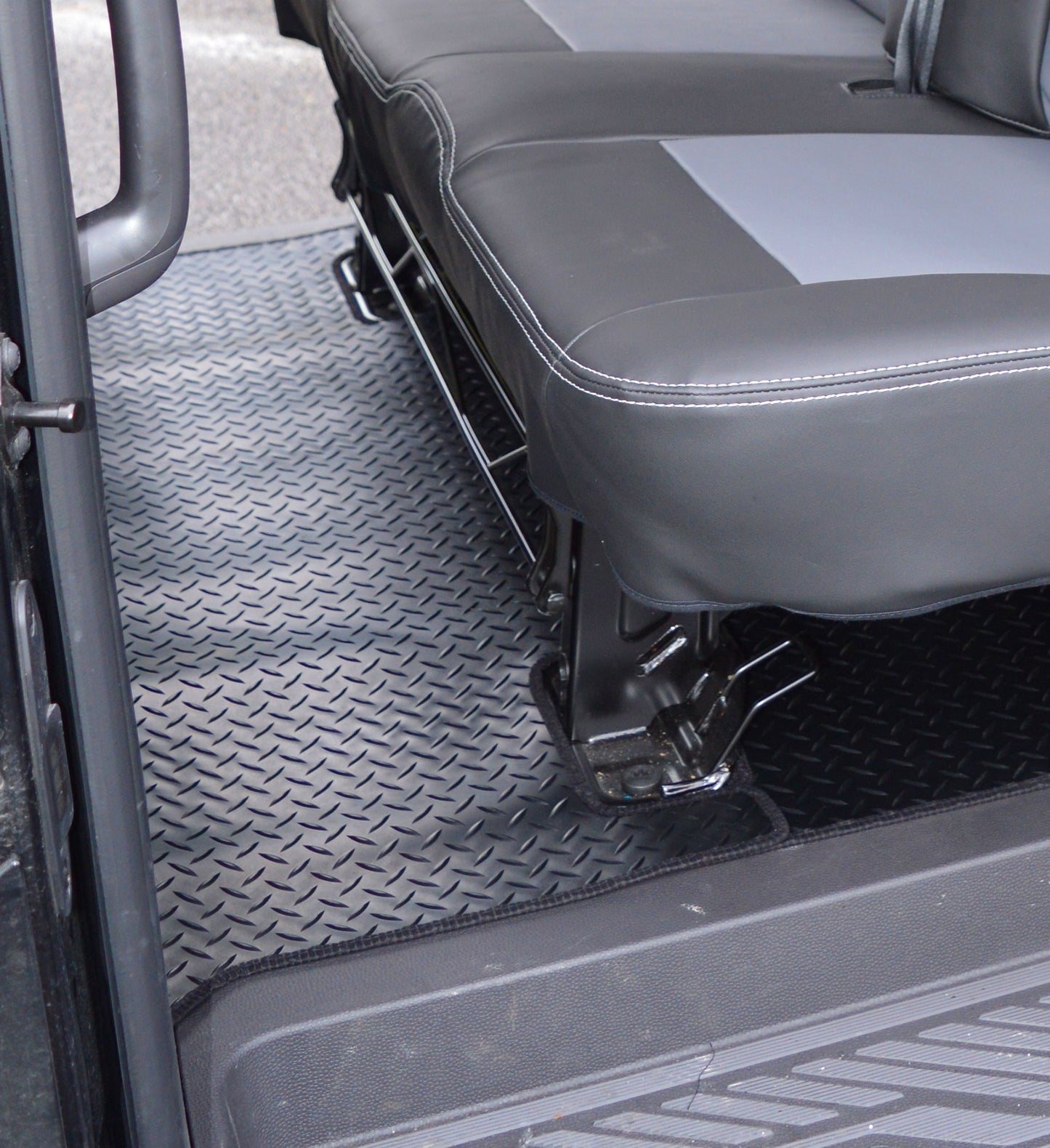Ford Transit Crew Cab Heavy Duty Rubber Rear Floor Mat