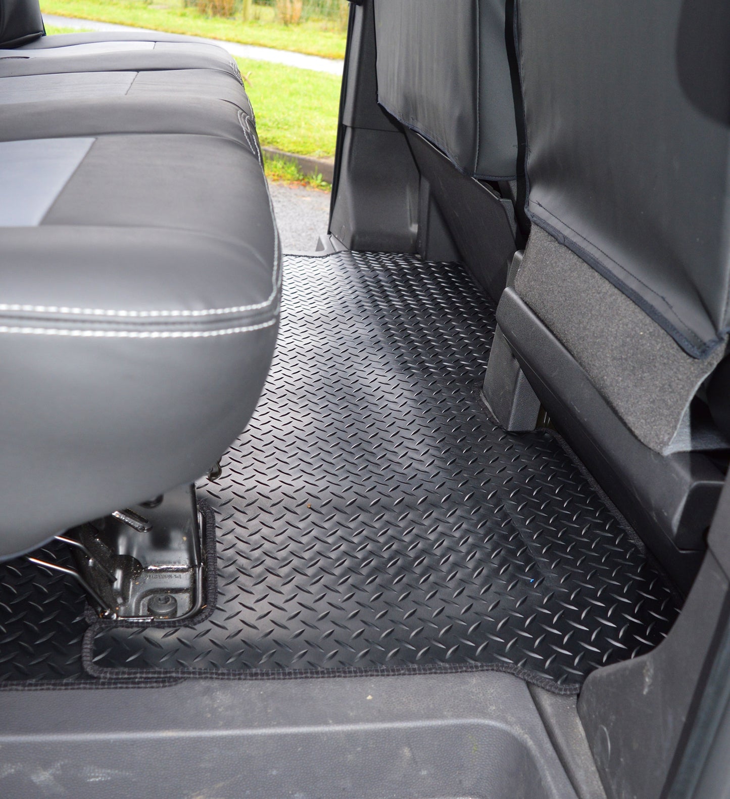 Ford Transit Crew Cab Heavy Duty Rubber Rear Floor Mat
