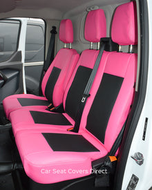 Ford Transit - Pink & Black Foam Backed