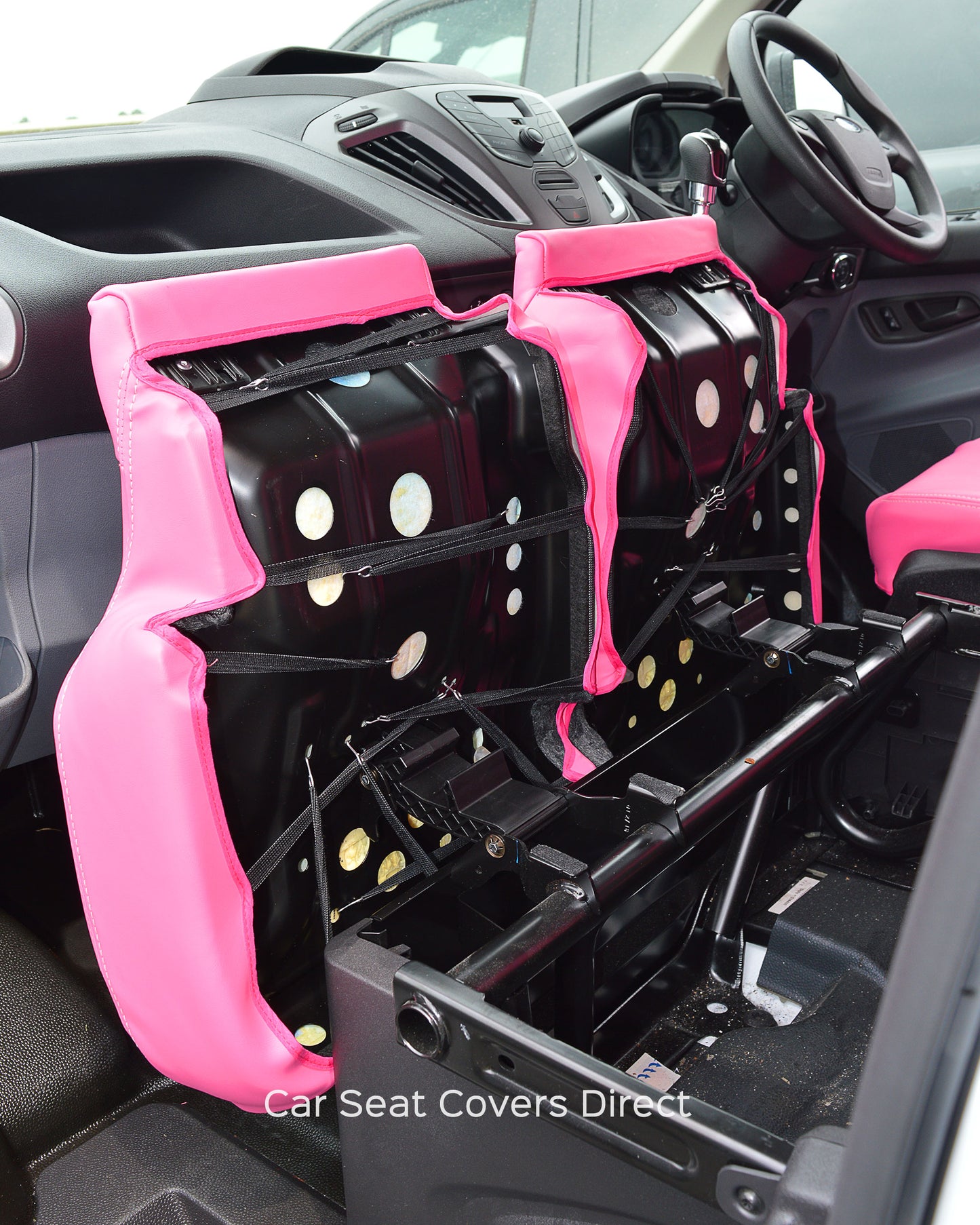 Ford Transit - Pink & Black Foam Backed