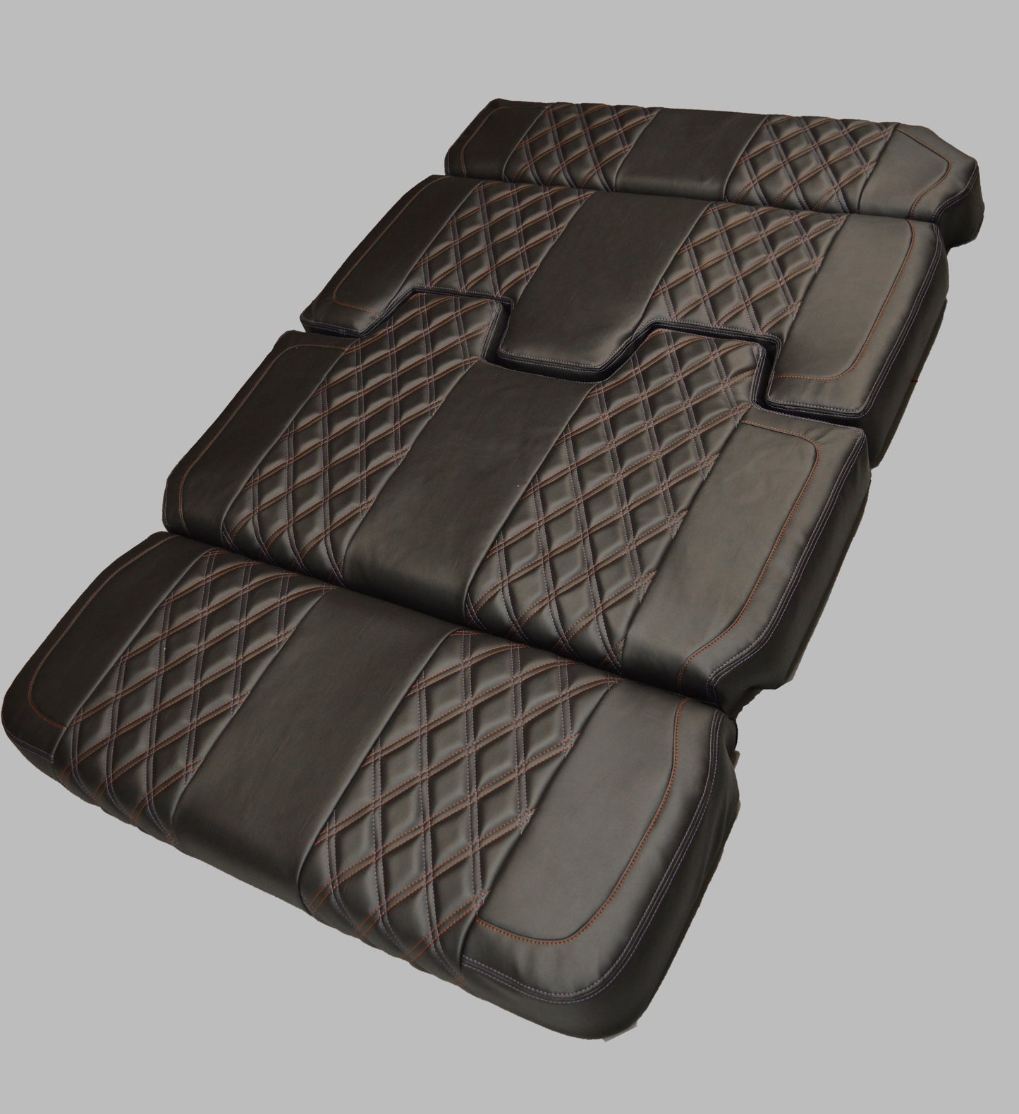 PopTop Beds - The Washington NLBD2 Standard 2 Seat Covers Diamond Quilted