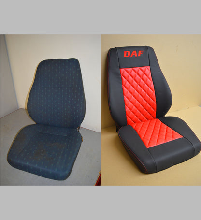 DAF LF Truck Tailored Diamond Quilted Seat Covers