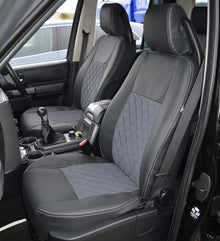 Land Rover Discovery 3  Tailored Diamond Quilted Seat Covers - 5 Seat version