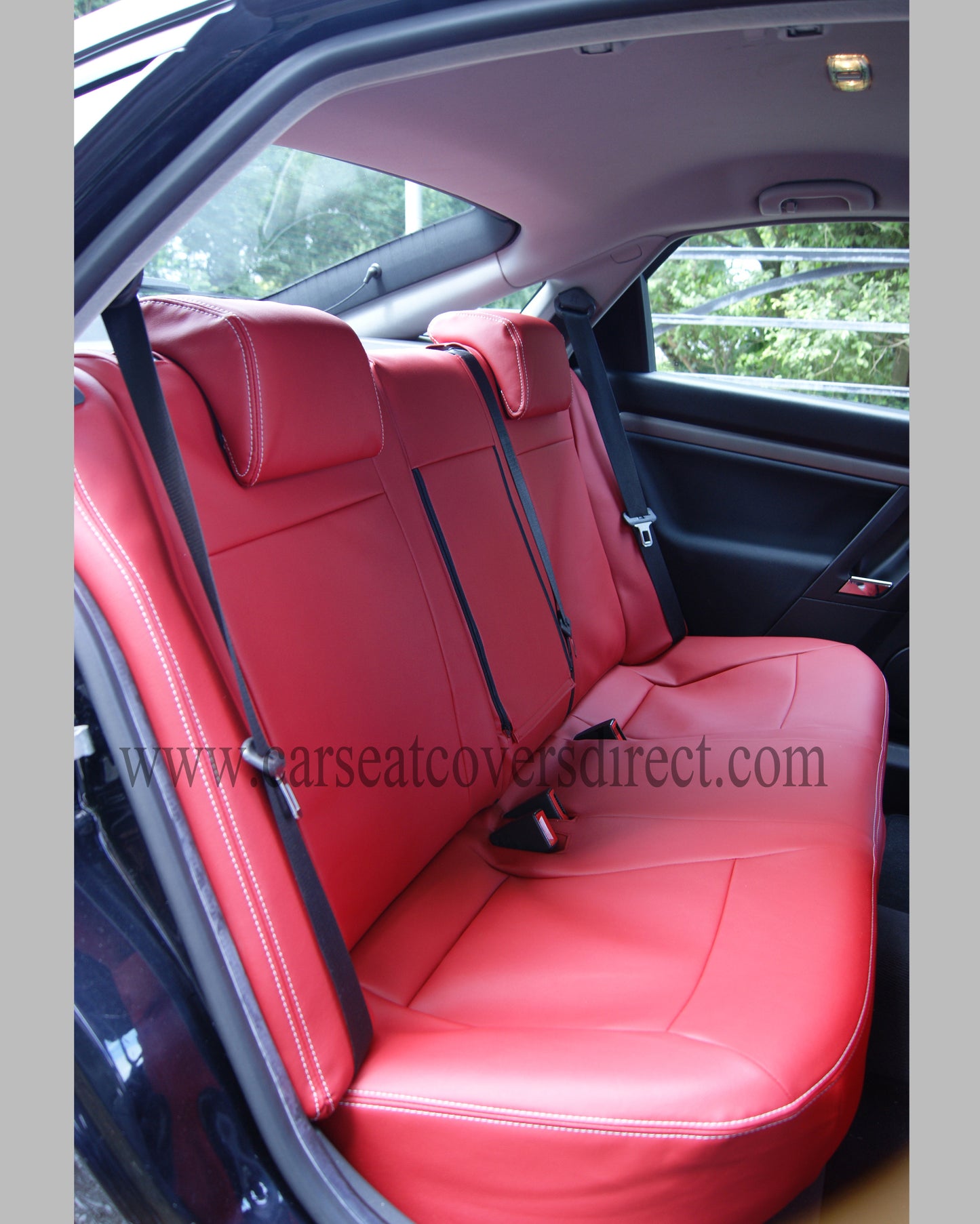 Opel VECTRA C Black Leatherette Seat Covers