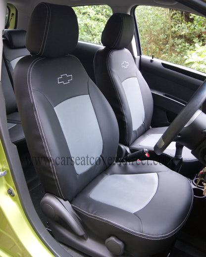 Chevrolet Spark 2nd Gen (2005-2009) Tailored Seat Covers