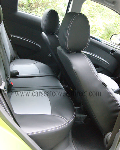 Chevrolet Spark 2nd Gen (2005-2009) Tailored Seat Covers