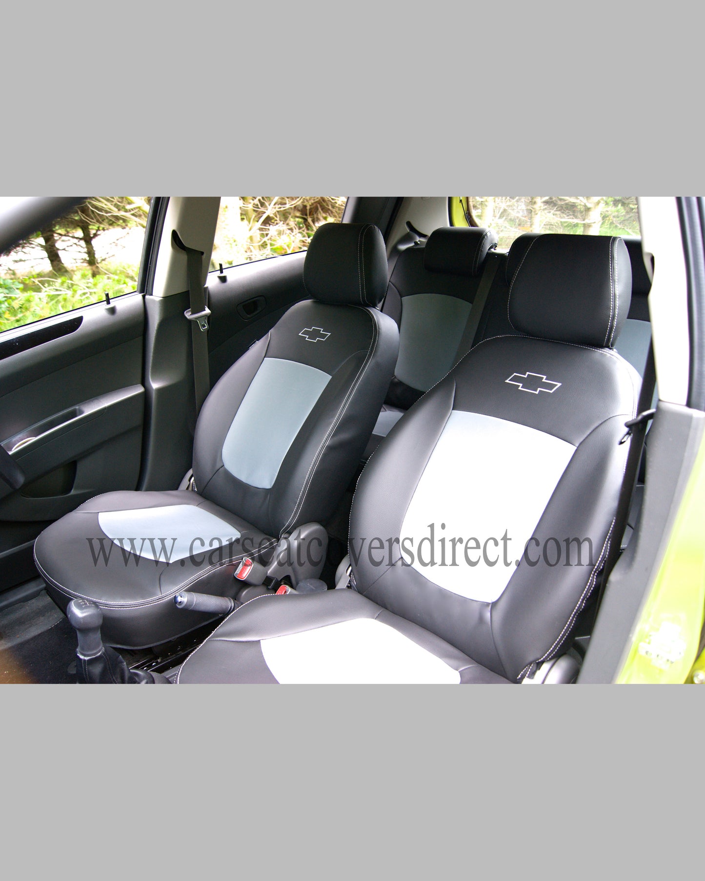Chevrolet Spark 2nd Gen (2005-2009) Tailored Seat Covers