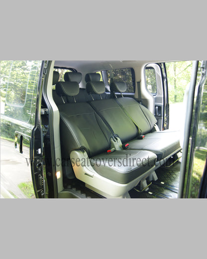 Hyundai i800 Leatherette Tailored Car Seat Covers for 8 Seats.