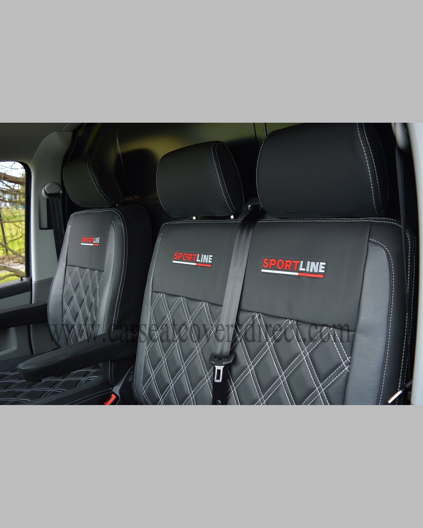 Volkswagen Transporter T5 - Black & Modena Grey with Sportline Logos