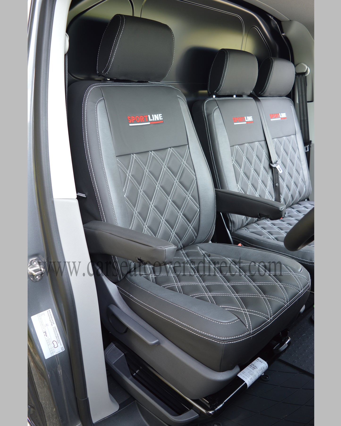 Volkswagen Transporter T5 - Black & Modena Grey with Sportline Logos