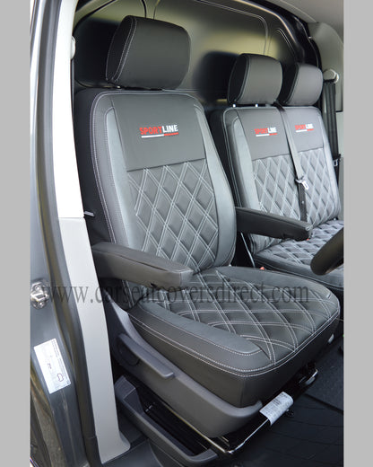Volkswagen Transporter T5 - Black & Modena Grey with Sportline Logos