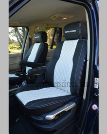 Range Rover vogue black & white seat covers
