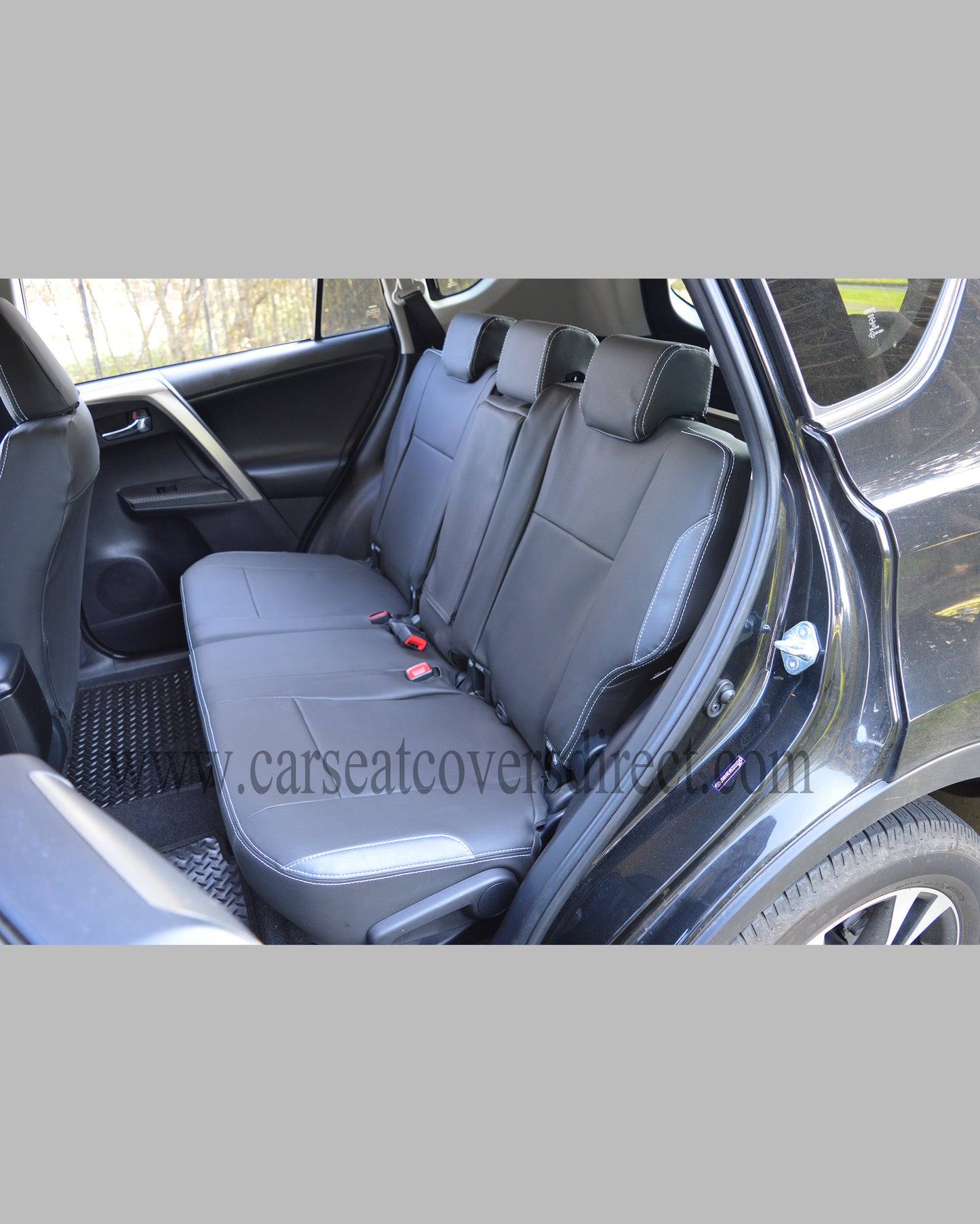Toyota rav4 4th gen Black & Modena grey seat covers