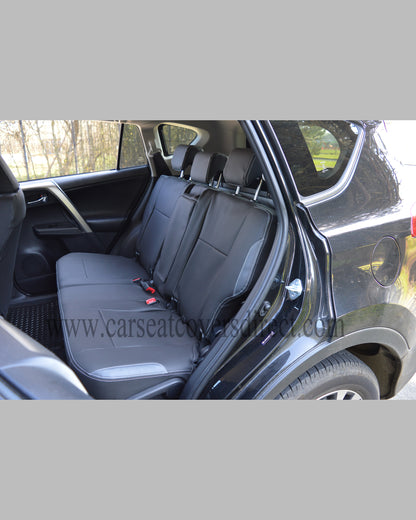 Toyota rav4 4th gen Black & Modena grey seat covers