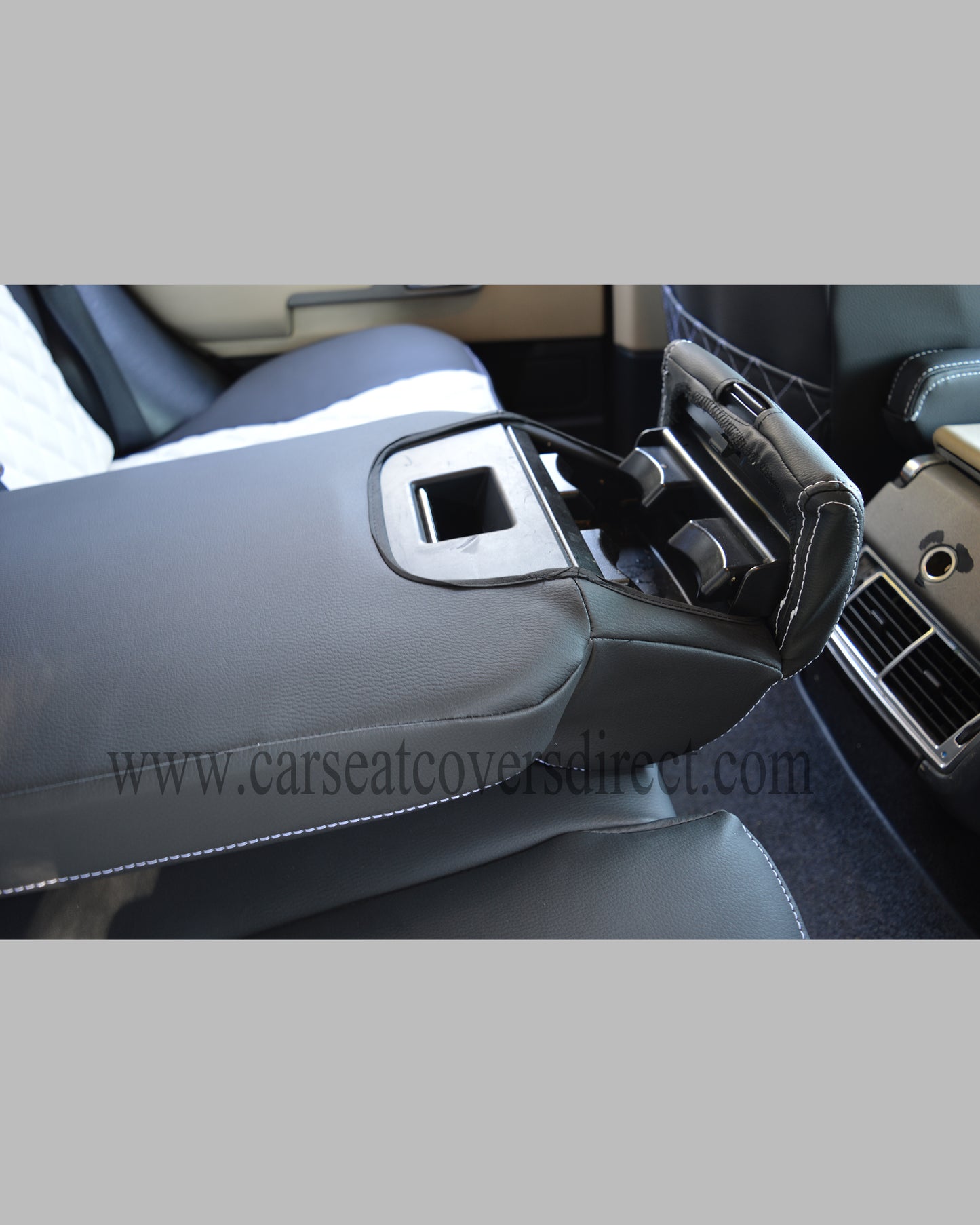 Range Rover vogue black & white seat covers