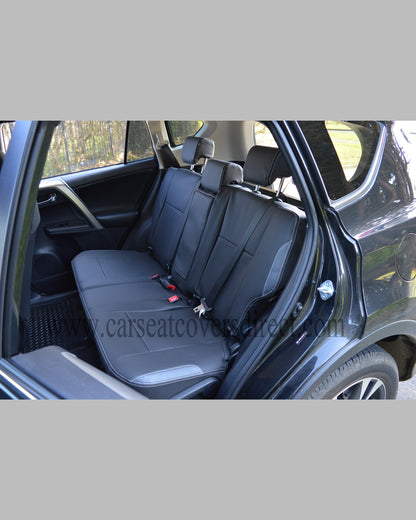 Toyota rav4 4th gen Black & Modena grey seat covers