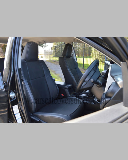 Toyota rav4 4th gen Black & Modena grey seat covers
