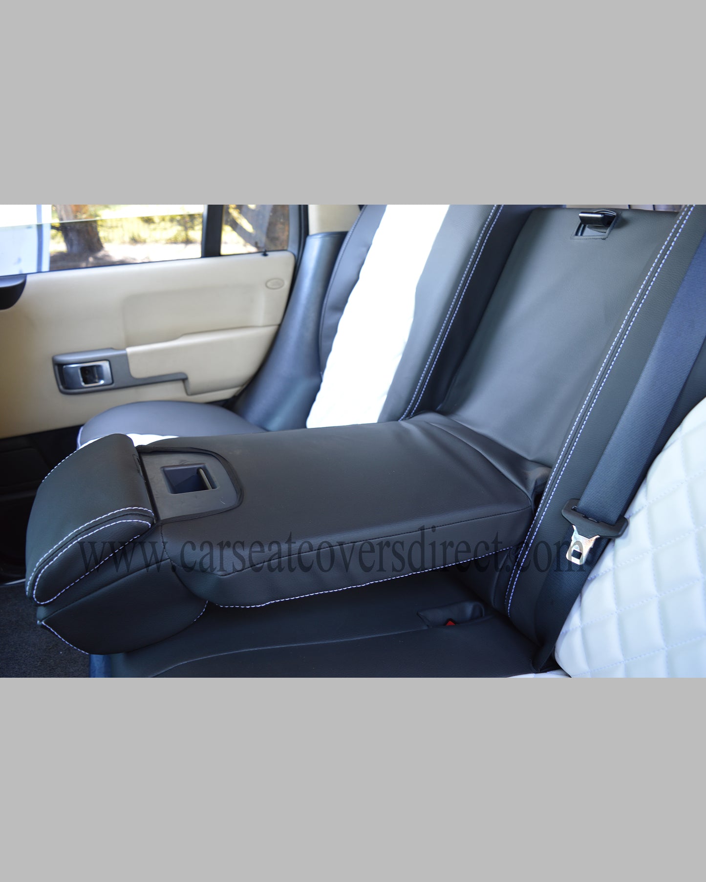 Range Rover vogue black & white seat covers