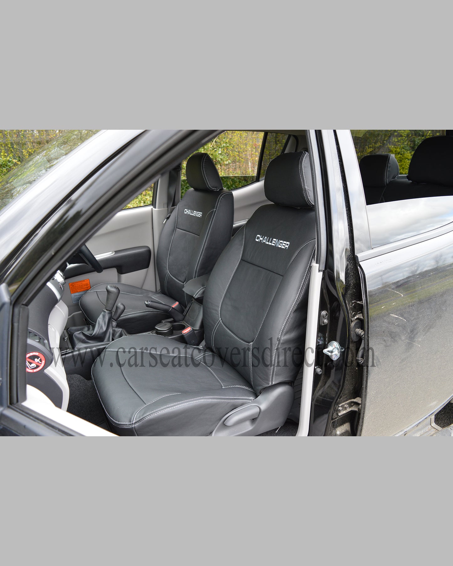 Mitsubishi L200 leather seat covers