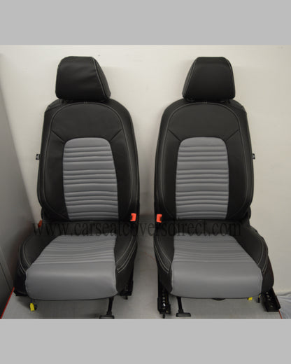 Volkswagen VW Scirocco Seat Covers - Black with Grey Centres