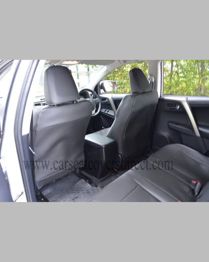 Toyota rav4 4th gen Black & chairman grey seat covers
