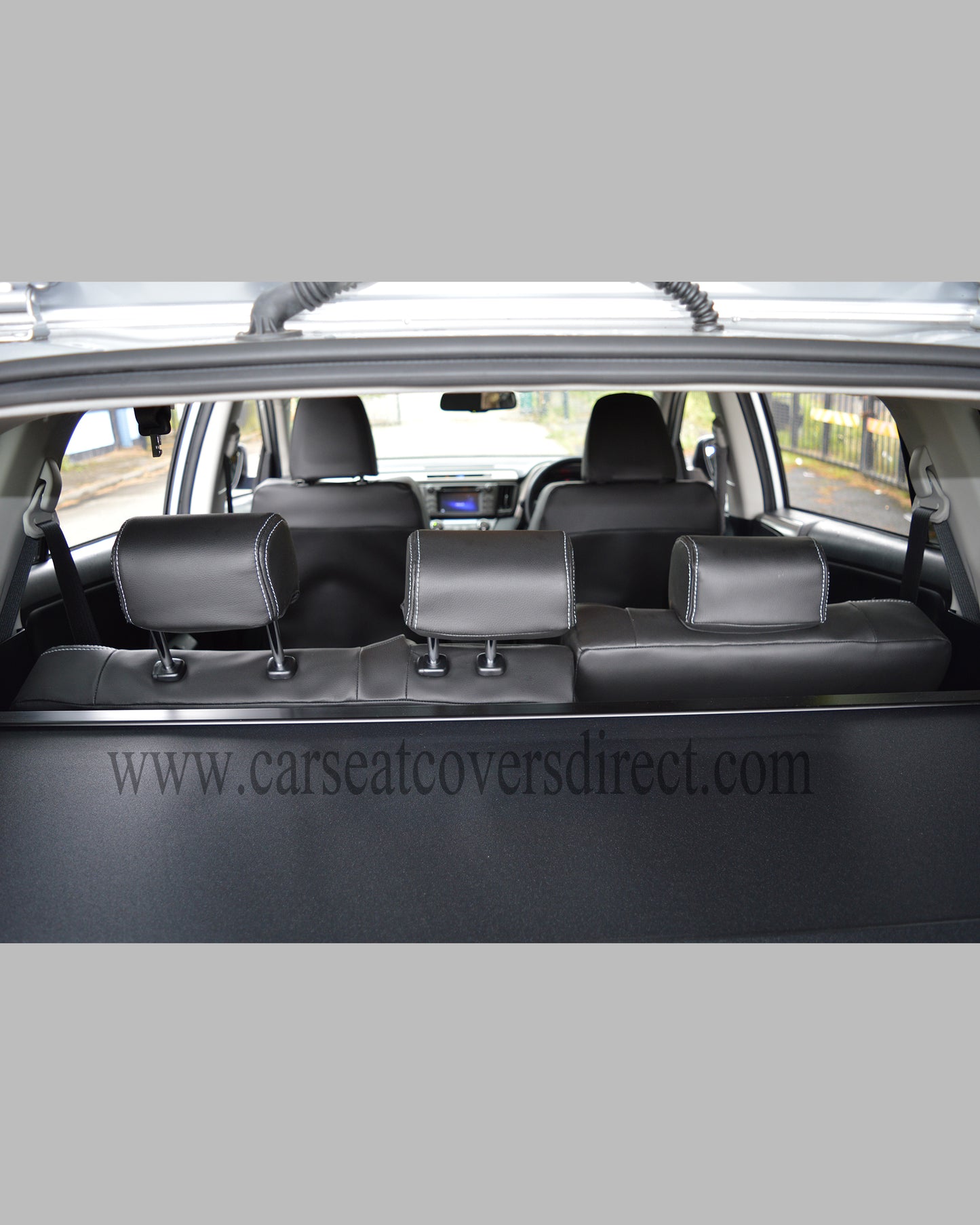 Toyota rav4 4th gen Black & chairman grey seat covers