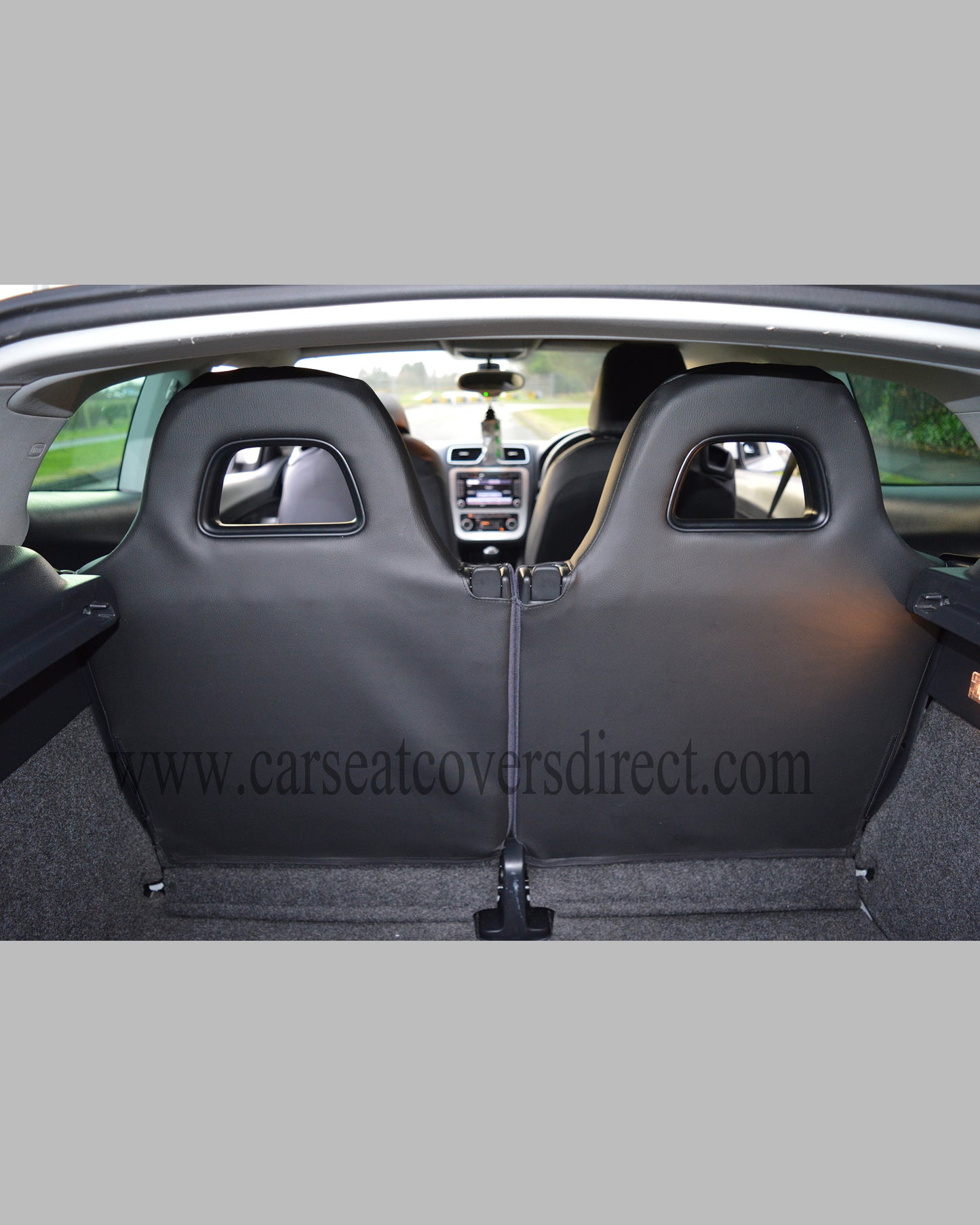 Volkswagen VW Scirocco Seat Covers - Black with Grey Centres