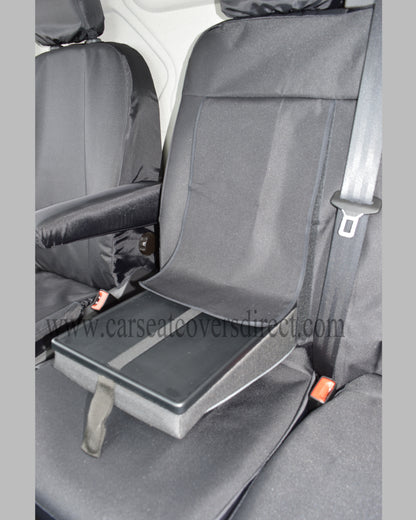 Ford Transit - Black Heavy Duty Seat Covers With Logo
