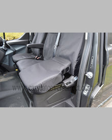 Ford Transit Tipper Extra Heavy Duty Black Seat Covers 2014 - Present