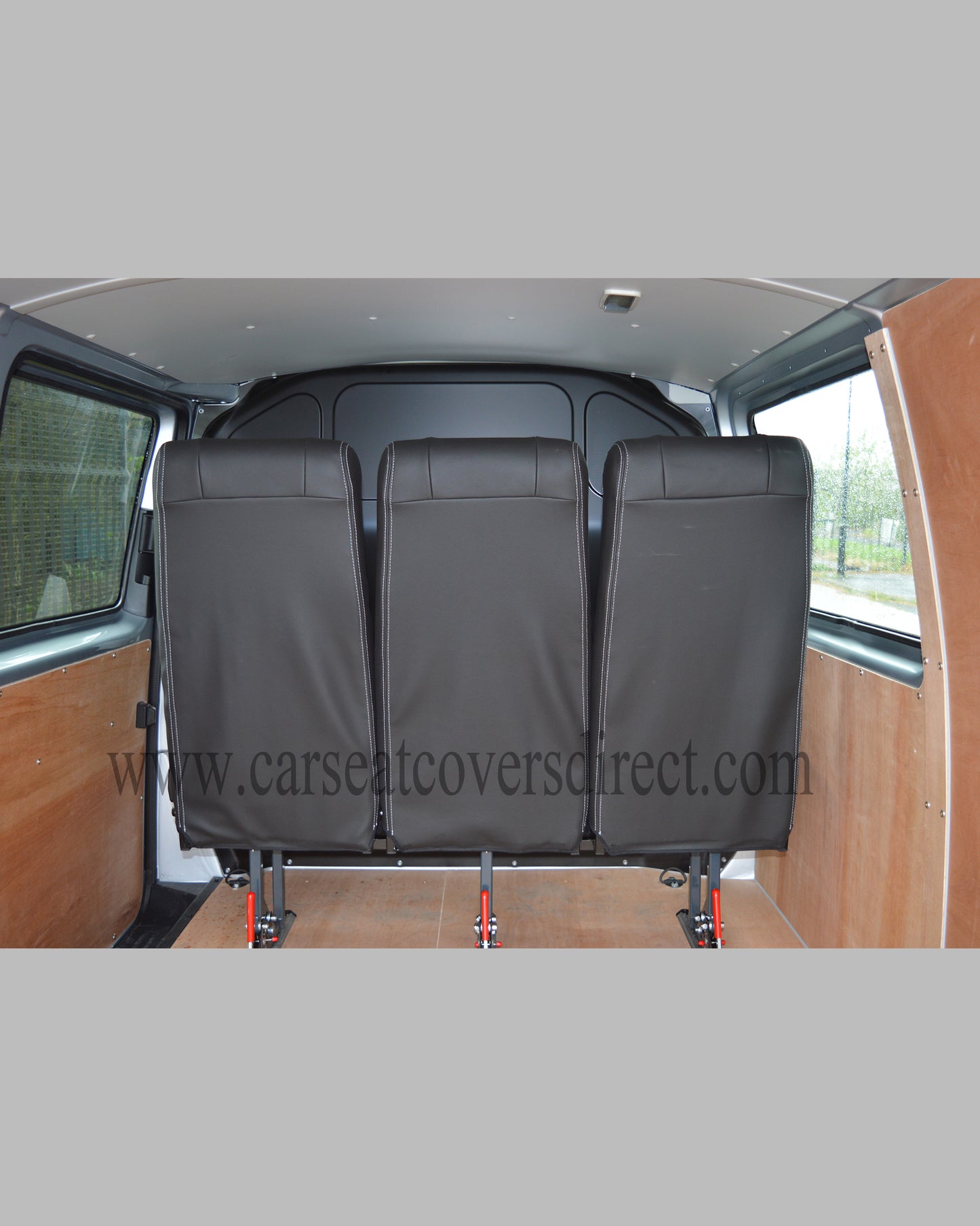 Volkswagen Transporter T5 - T6 Black & White Seat Covers