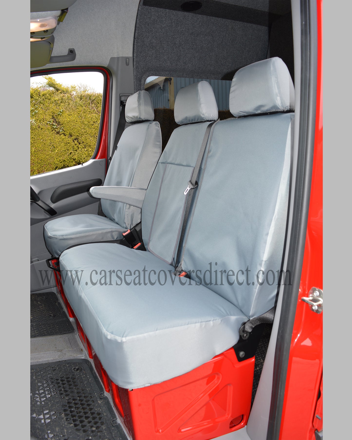Mercedes Sprinter Heavy Duty Grey Seat Covers (2006 - 2018 2nd Gen)
