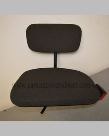 Zetor Crystal Passenger - Black Leatherette