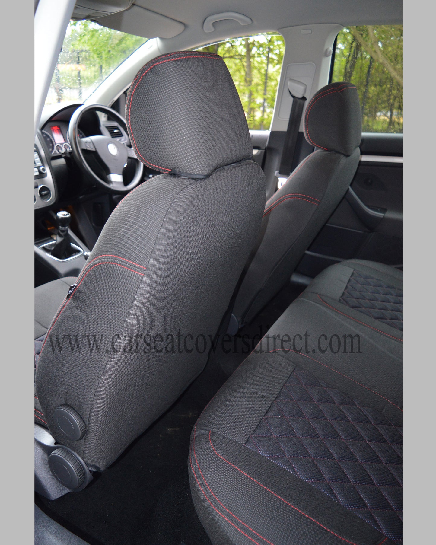Volkswagen Golf MK5 - MK6 Diamond Qulited Cloth Seat Covers