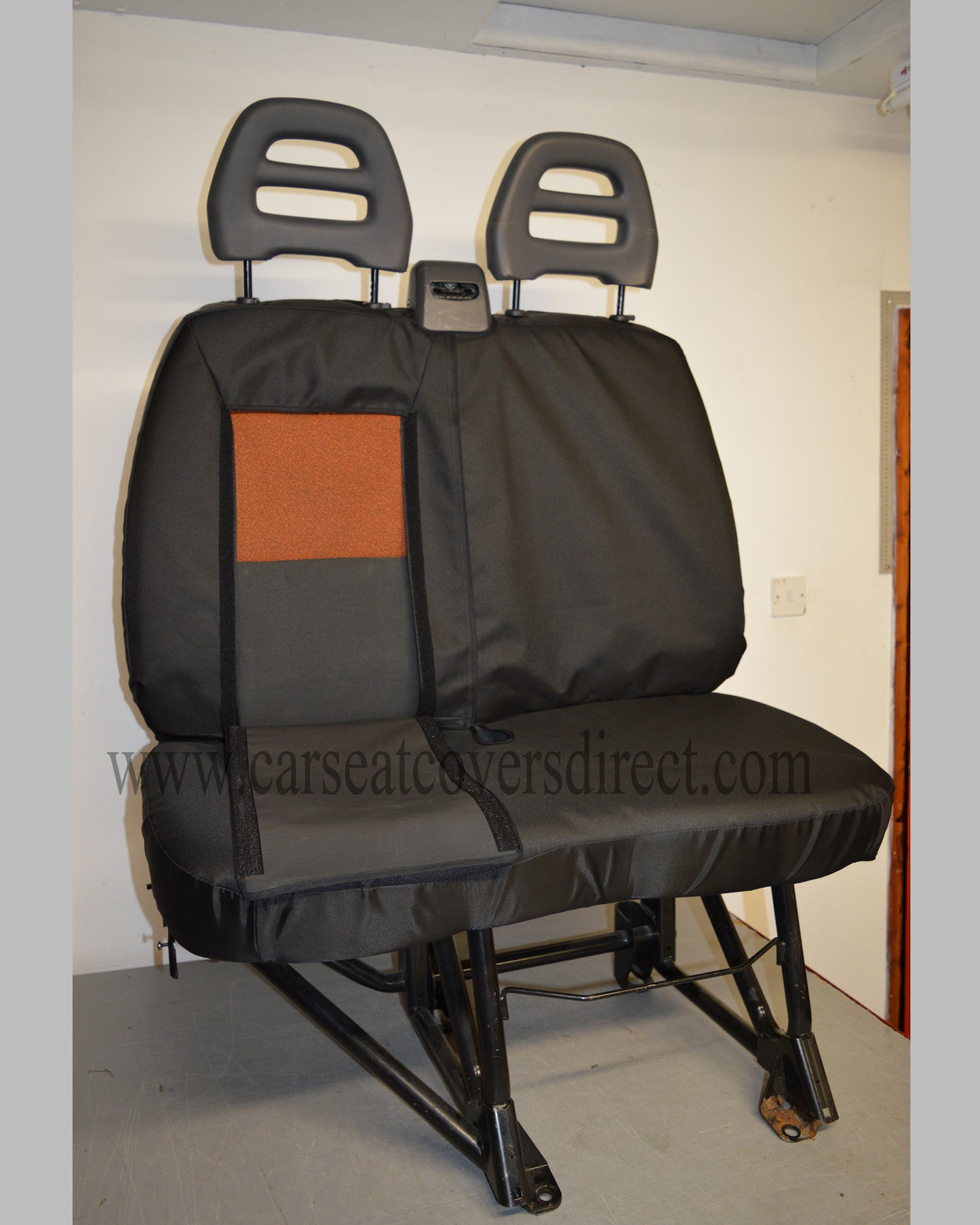 Citroen Relay Extra Heavy Duty Black Seat Covers