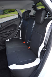 Ford Fiesta Black Leatherette, With White Outer Insert
