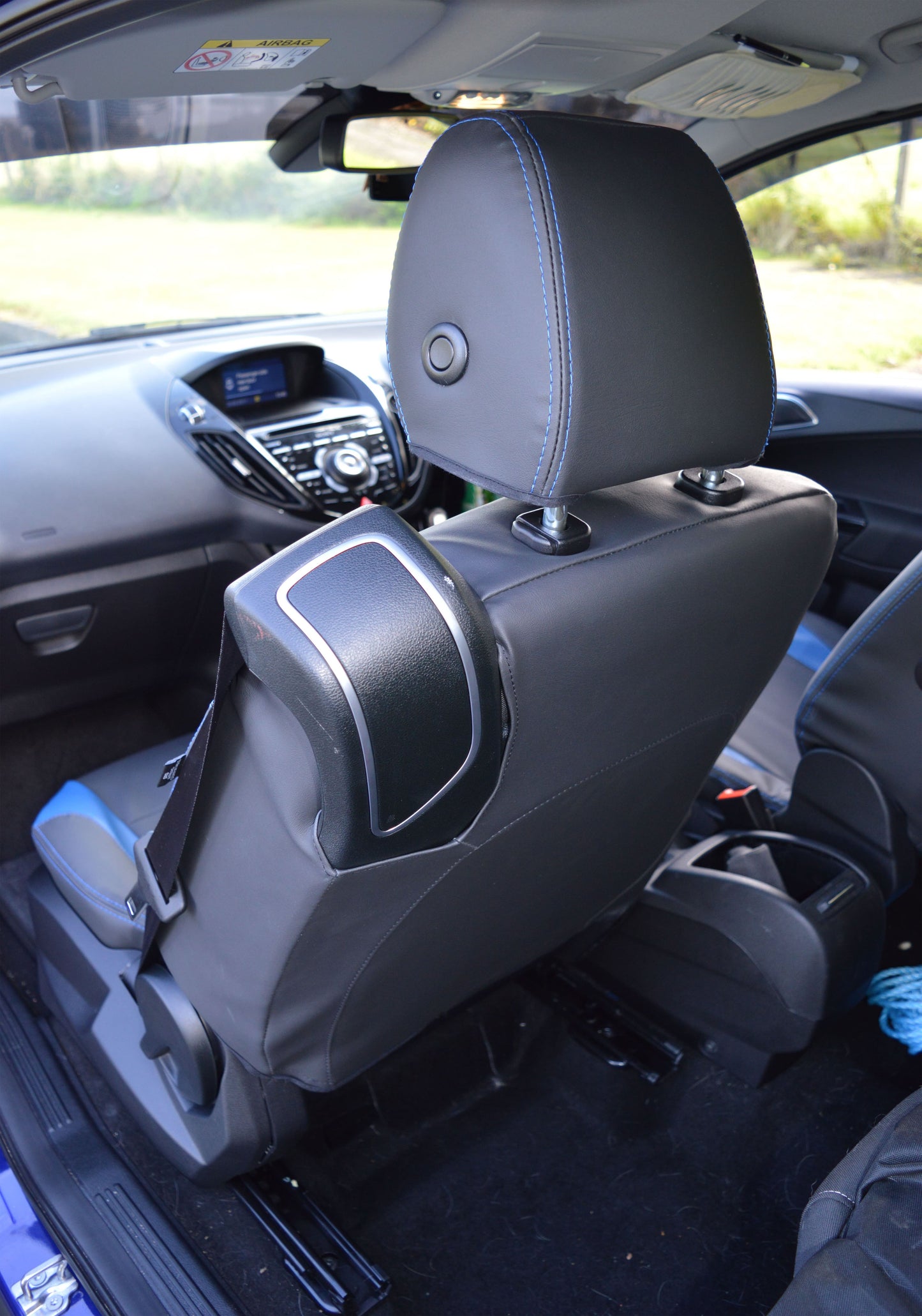 Ford B Max - Black Leatherette With Blue Inserts 2013 - Present